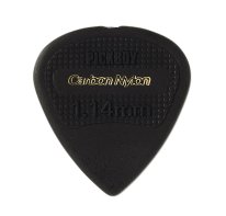 Pickboy Carbon Nylon Edge Pick, Sharp Tip Black/Gold, 1.14mm, One Pick