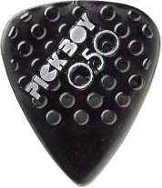 Pickboy Ceramic Nylon Grip Pick, Black 0.50mm, One Pick