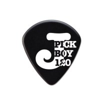 Pickboy Jazz Cellulose J-Pick, Black 1.20mm, One Pick