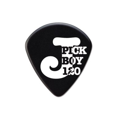 Pickboy Jazz Cellulose J-Pick, Black 1.20mm, One Pick