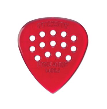 Pickboy Red Pos-A-Grip Polycarbonate Pick, 1.00mm, One Pick