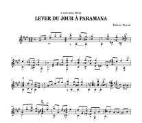 Pierrat | Lever du jour a Paramana for solo guitar
