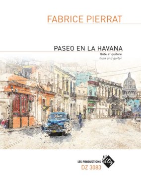 Pierrat | Paseo en la Havana for guitar and flute