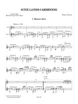 Pierrat | Suite Latino Caribeennne for guitar and flute