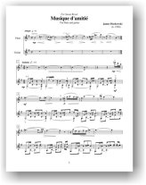 Piorkowski | Musique d'amitié for flute and guitar
