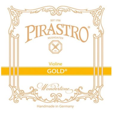 Pirastro Gold Violin 215025 Ball/Knot End, Full Set