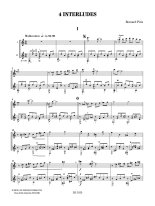 Piris | 4 Interludes for 2 guitars