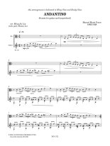 Ponce | Andantino for guitar and viola