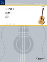 Ponce | Valse for solo guitar