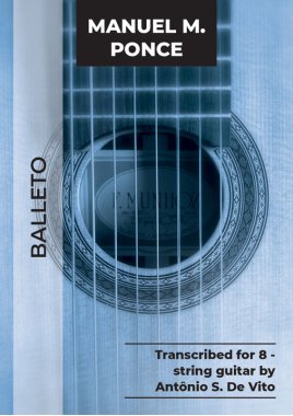 Ponce – Weiss | Balleto in Am for 8-string guitar, PDF Download