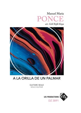 Ponce arr. by Kaya | A la orilla de un palmar for solo guitar