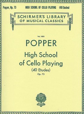 Popper | High School of Cello Playing, Op. 73