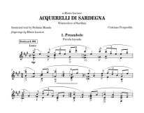 Porqueddu | Acquerelli di Sardegna for guitar and voice