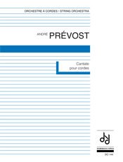 Prevost | Cantate Pour Cordes for string orchestra