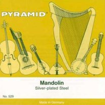Pryamid Octave Mandolin 8-string Set, Loop End