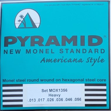 Pyramid New Monel Standard Electric Guitar Strings Heavy 13-56
