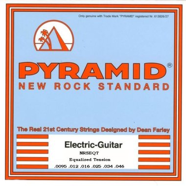 Pyramid New Rock Standard Electric Guitar Strings Equalized Tension 9.5-46