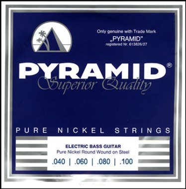 Pyramid Pure Nickel Bass (40-100) Medium Gauge Short Scale
