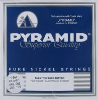 Pyramid Pure Nickel Bass (45-105) Heavy Gauge Long Scale