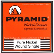Pyramid Pure Nickel Classics Electric Guitar String .052 Wound Single