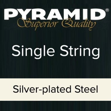 Pyramid Silver-Plated Steel Guitar String .011 Single String