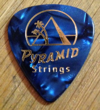 Pyramid Standard Celluloid Flat Pick | Extra Heavy 1.20