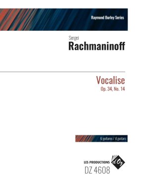 Rachmaninoff arr. by Burley | Vocalise, Op. 34 No. 14 for 6 guitars