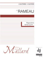 Rameau | Rigaudons Venez Punir...for 4 guitars