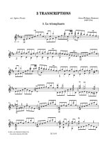 Rameau arr. by Proulx | 3 Transcriptions for solo guitar