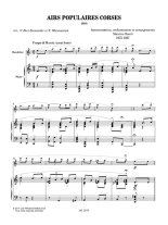 Ravel | Airs populaires corses for mandolin and piano