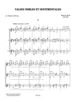Ravel | Valses nobles et sentimentales for 3 guitars