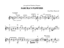 Raymond | Sakura's Flowers for solo guitar