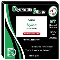 RC Strings Dynamic Silver with Nylon Trebles NT, Full Set