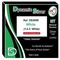 RC Strings Dynamic Silver with White Trebles NT, Full Set