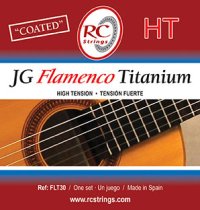 RC Strings FLT30 JG Flamenco Titanium High Tension, Full Set RC Strings FLT30 JG Flamenco Titanium High Tension, Full Set