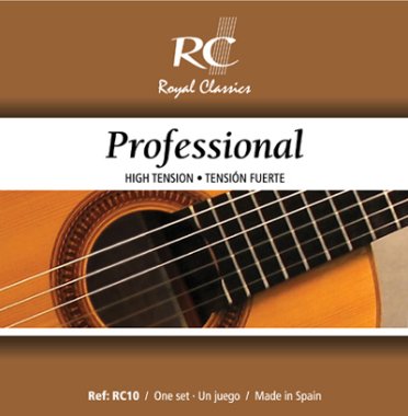 RC Strings RC10 Professional HT Classical Guitar Strings, Full Set