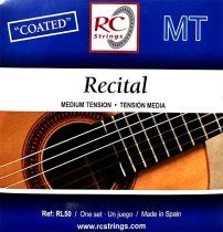 RC Strings RL50 Recital MT Classical Guitar Strings, Full Set