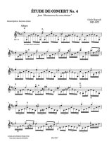 Regondi arr. by Lima | Etude de concert No. 4 for solo guitar