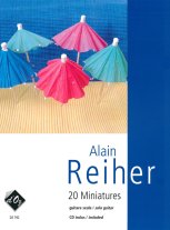 Reiher | 20 Miniatures (w/CD) for solo guitar