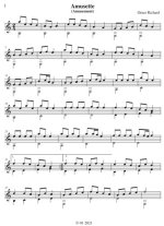 Richard | Amusette (Amusement) for Solo Guitar PDF Download