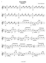 Richard | Ensemble (Together) for Solo Guitar PDF Download