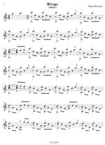Richard | Rivage (Shore) for Solo Guitar PDF Download