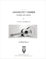 Rodriguez | Amanecer y Danza (Sunrise and Dance) for solo guitar