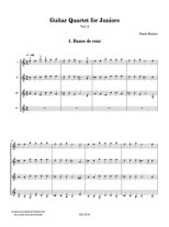 Rosini | Guitar Quartet for Juniors, vol. 2 for 4 guitars