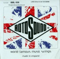 Rotosound BBL030 Phosphor Bronze Roundwound single High C string, .030