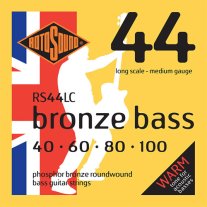 Rotosound RS44LC Phosphor Bronze Bass 44 Acoustic Bass Strings 40-100