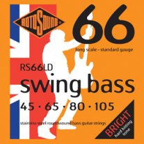 Rotosound RS66LD Swing Bass 4-String Set 45-105, Stainless