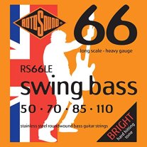 Rotosound RS66LE Swing Bass 4-String Set 50-110, Stainless