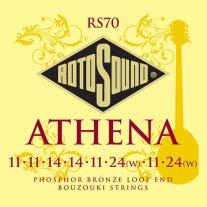 Rotosound RS70 Athena Phosphor Bronze Bouzouki Strings, Full Set