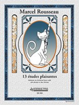 Rousseau | 13 Etudes Plaisantes: Clarinet or Bass Clarinet Solo